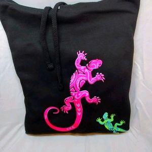 Dancing "Tribal War Lizards",hoodie